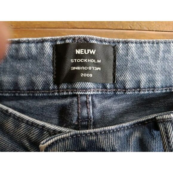 Neuw Mens Size Jeans 32x31 Denim Ray Slim Fit‎ Tapered  $199 Retail - Picture 2 of 12